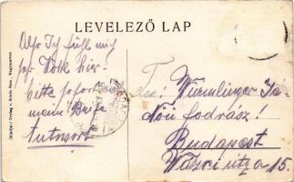 Fraknó, Forchtenstein; Schloss / kastély, vár. Schön Sam. (Nagymarton) kiadása / castle (Rb)