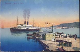 Triest San Carlo molo (small tear)