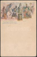 1896 2kr millenniumi díjjegyes levelezőlap / PS-card "BUDAPEST / KIÁLLÍTÁS 1. SZ."