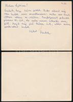 1960 2 db 40f Tihany díjjegyes képes levelezőlap, használatlan és futott