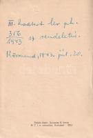 Az evezés kézikönyve.
Budapest, 1943. Magyar Evezős Szövetség. (MTI Rt. nyomdája). 209 + [1] p. Egy...