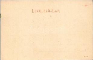 Trencsén, Trencín; vár. Gansel Lipót kiadása / castle