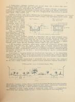 Budapest balpart általános csatornázása. Bp., 1918. Székesfőváros házinyomdája. 86 p + 1 nagyméretű ...