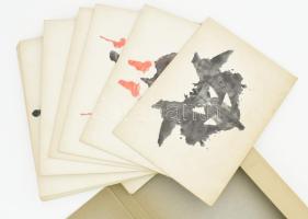 Hermann Rorschach: Psychodiagnostik Tafeln, Psychodiagnostics Plates. Bern, 1948., Hans Huber Medizi...