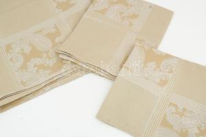 3 darab damaszt abrosz, jó állapotban