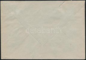 1961 Zalaegerszeg helyi levél 4 db portó bélyeggel / Local cover with 4 postage due stamps