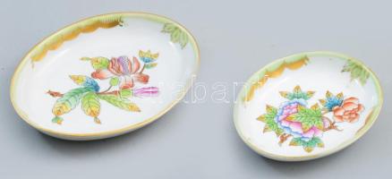 Herendi 2 darab tálka, jelzett, h: 9,5-12 cm