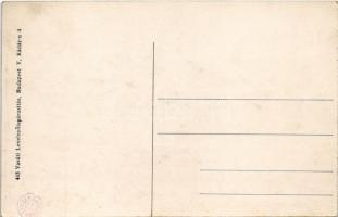 Fülek, Filakovo; várrom, automobil. Vasúti Levelezőlapárusítás 443. / castle ruins, automobile (EK)