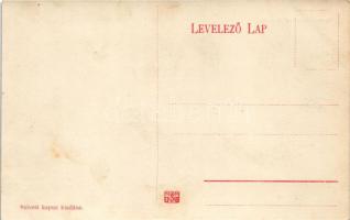 Érsekújvár, Nové Zámky; Kossuth Lajos tér részlet, templom, Leuchter Izidor üzlete. Szivesi kapus ki...