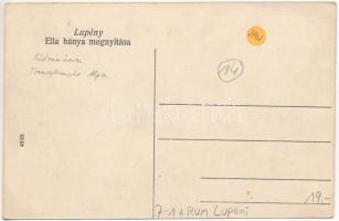 Lupény, Lupeni; Ella bánya megnyitása / opening ceremony of the mine (EK)