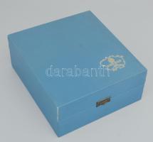 Herendi porcelán két személyes mokkás készlet, díszdobozban, Motifs Hongrois Grand (MHG) dekorral, k...