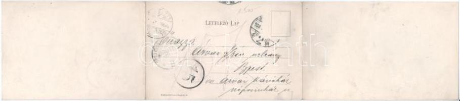 1903 Nagyvárad, Oradea; látkép zsinagógával, Gazdasági és Iparbank, Jánky Antal, Neumann M., Strohma...