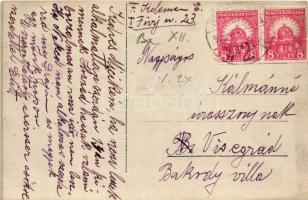 1929 Budapest XII. Németvölgy, Fürj utca 23. szám alatti Kelemen villa. photo (apró szakadás / tiny ...