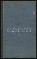 1896 Szolgálati cselédkönyv, okmánybélyeggel, bejegyzésekkel, viaszpecséttel, a cseléd dr. Kossuth L...