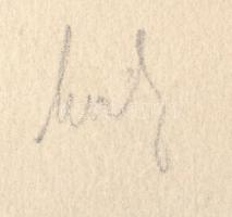 1938 Szűcs és Márkus, selyem és gyapjúszövet és mosóárú különlegességének értesítője. Kézzel rajzolt...