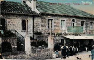 Grude, Skladiste Brace Trkovic / warehouse, shop + "K.u.k. Festungs. Inf. Baon. No. 11. Zensuriert" (EB)