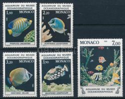 Definitive stamps, Fish of the aquarium at the Oceanographic Museum set, Forgalmi bélyegek, Halak az Oceanográfiai Múzeum akváriumából sor
