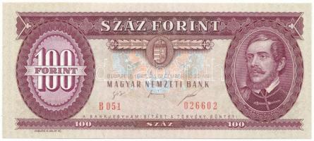 1995. 100Ft "B 051 026602" T:AU / Hungary 1995. 100 Forint "B 051 026602" C:AU
...