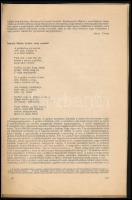 Melczer Tibor: Radnóti Miklós Gyökér című veréséről. Különlenyomat az Irodalomtörténeti Közlemények ...