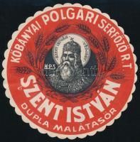 Kőbányai Polgári Serfőző Rt. söralátét