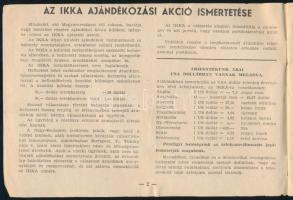 1965 IKKA (IBUSZ Külföldi Kereskedelmi Akció) nyári árjegyzék, 23p