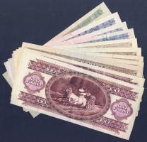 Kis forint tétel 1962-89. 10Ft (1x), 20Ft (3x), 50Ft (5x), 100Ft (2x) mind klf évszámmal! T:II+,II Ö...
