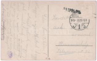 1915 Temesvár, Timisoara; Józsefváros, Kossuth úti részlet, villamos, Villi József üzlete. Vasúti le...