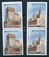 Europa CEPT, Visits 2 pcs set in pairs Do+Du Európa CEPT, Látogatások 2 db sor párban Do+Du