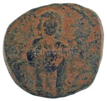 Bizánci Birodalom / Konstantinápoly / IV. Mihály 1034-1041. Follis bronz (7,91g) T:VF patina Byzantine Empire / Constantinople / Michael IV 1034-1041. Follis bronze (7,91g) C:VF patina