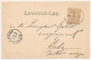 1899 (Vorläufer) Tenke, Tinca; Fő tér, Ferenc József utca, vasútállomás, Református templom, Ezredév...