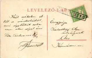 1910 Tőketerebes, Trebisov; Görögkatolikus templom, Állami iskola / Greek Catholic church, school (f...