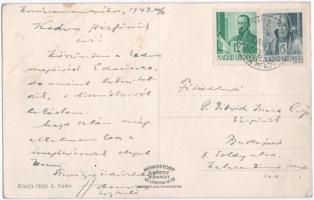 1943 Komáromszentpéter, Szentpéter, Dolny Peter, Svaty Peter, Sväty Peter; Római katolikus templom, ...