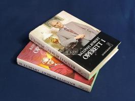 Rátonyi Róbert: 
Operett I-II. [Teljes, két kötetben.] (Dedikált.)
Budapest, (1984). Zeneműkiadó (...