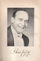 Orlay Jenő Chappy: 
Dzsessz-dobbal a világ körül. (Dedikált.)
Budapest, 1943. (Szerző - May János ...