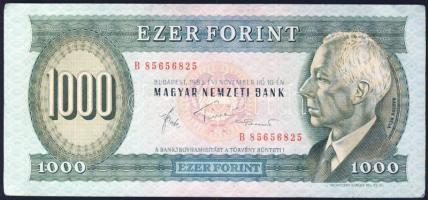 1983.november 1000Ft "B" T:II+