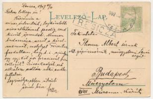 1907 Resicabánya, Resica, Resicza, Resita; beszállás a bányába, iparvasút, csille. Braumüller L. kia...