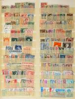 Schaubek 19 lapos rendező berakóban Anglia, Kanada, Szingapúr, NSZK, NDK, Csehszlovákia stb. bélyegek, több ezer darab