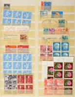 Vegyes külföldi bélyegek 23 lapos Schaubek berakó 30 oldalán: Olaszország, Franciaország, Málta, Jap...