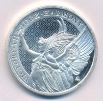 Szent Ilona-sziget 2021. 1P Ag "II. Erzsébet / Győzelem" (1oz/0.999) T:UNC 
Saint Helena ...