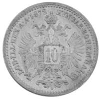 Ausztria 1872. 10kr Ag "Ferenc József" T:AU / Austria 1872. 10 Kreuzer Ag "Franz Jose...