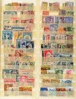 Vegyes külföldi anyag 19 lapos Schaubek berakóban, benne svéd, finn, görög, izraeli, spanyol, lengye...