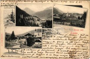 1905 Tesido, Taisten (Monguelfo-Tesido, Welsberg-Taisten; Südtirol); general view. Art Nouveau (fl)