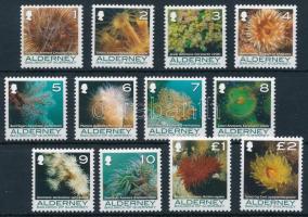 Forgalmi bélyegek: Tengeri állatvilág sor, Definitive stamps: Sea animals set