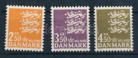 Definitive stamps: Crest set, Forgalmi bélyegek: Címer sor