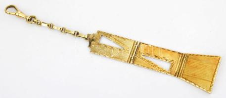 Tiszti lánc. 14K arany (Au) Gilosált ca 1930 Jelzett 8,28 g