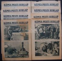 1936-1939 8 db Képes Pesti Hírlap magazin