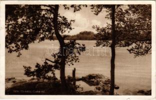 1936 Tata, Tata-Tóváros; Cseke-tó. Lindenberg Adolf kiadása (EB)