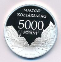 2009. 5000Ft Ag "Világörökségi helyszínek - Budapest" kapszulában T:PP Adamo EM223
