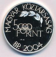 2004. 5000Ft Ag "XXVIII. Nyári Olimpia - Athén" kapszulában T:PP Adamo EM189