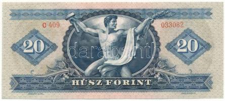 1969. 20Ft "C 409 033082" T:AU, hullámos papír
Adamo F15